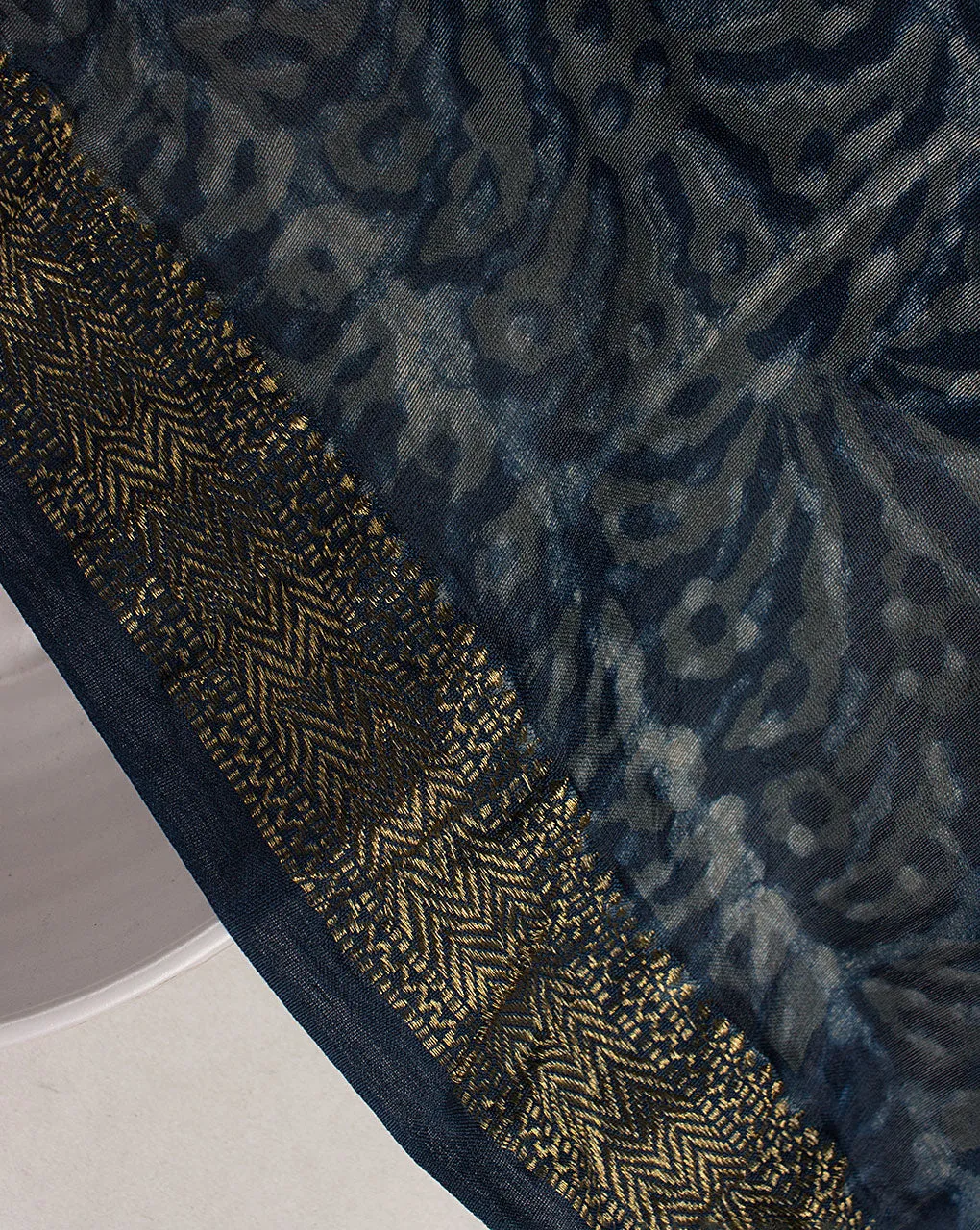 Akola Hand Block Maheshwari Chanderi Fabric