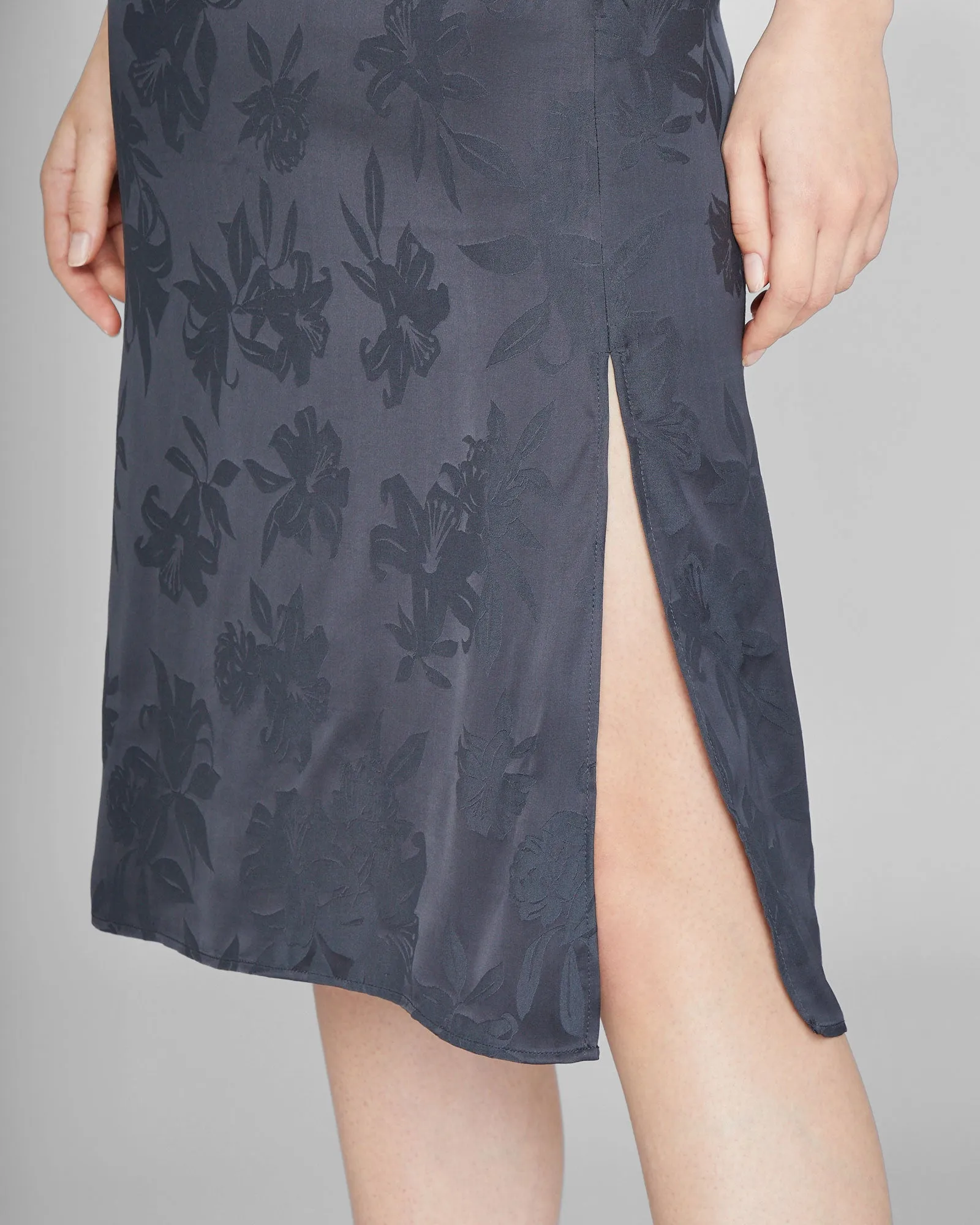 Asymmetrical Slip Dress