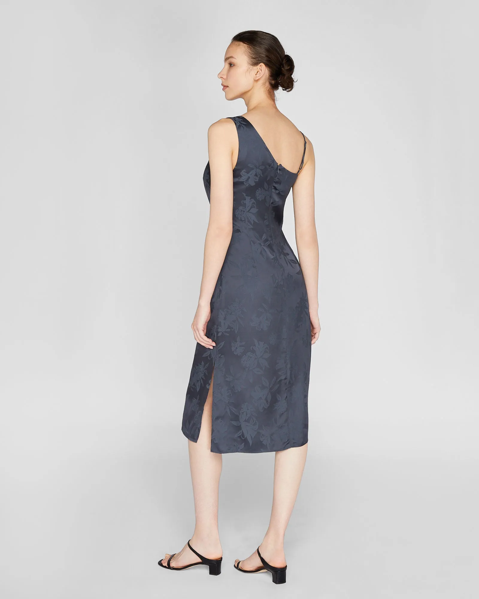 Asymmetrical Slip Dress