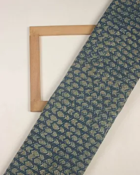Azo-Free Certified Akola Hand Block Kantha Cotton Fabric