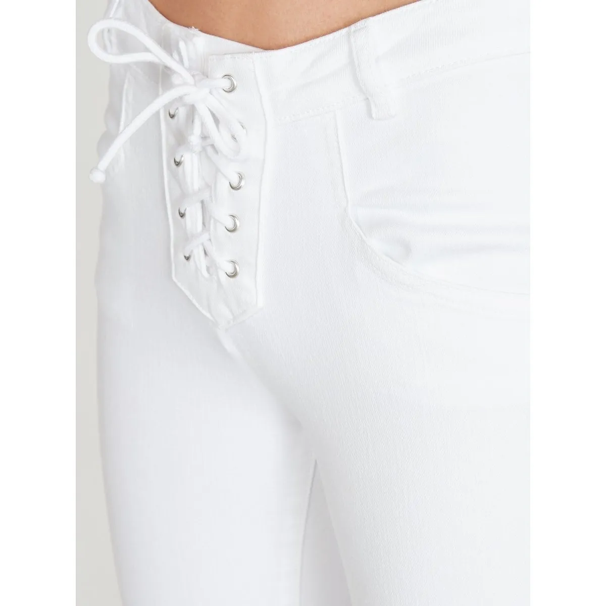 Berenice - Jean Slim 7/8 Blanc