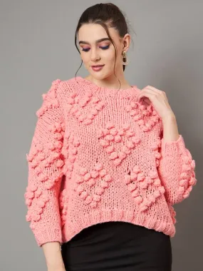 Blush Charm Wool Sweater