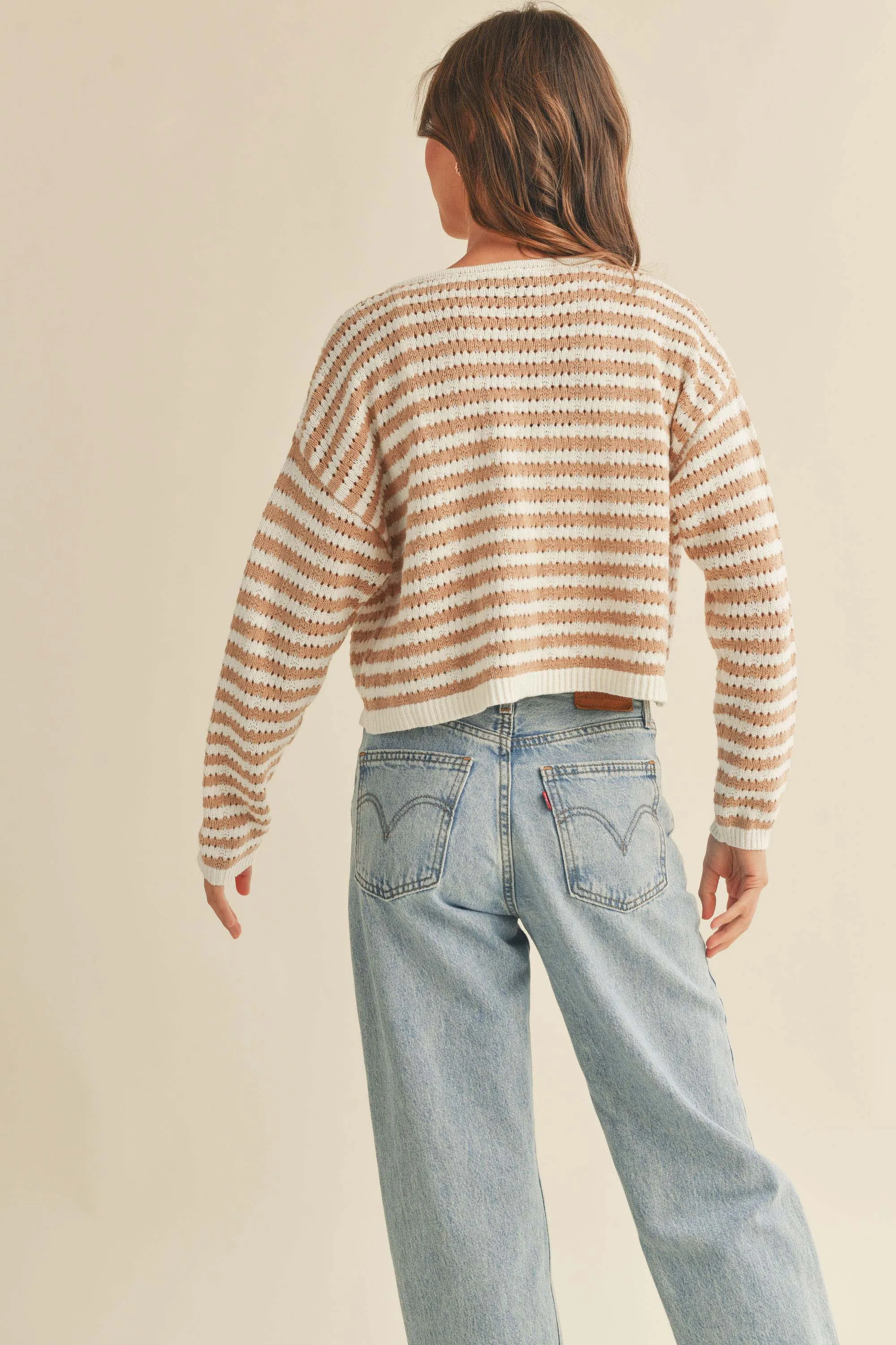 Crisp Air Crochet Cardigan