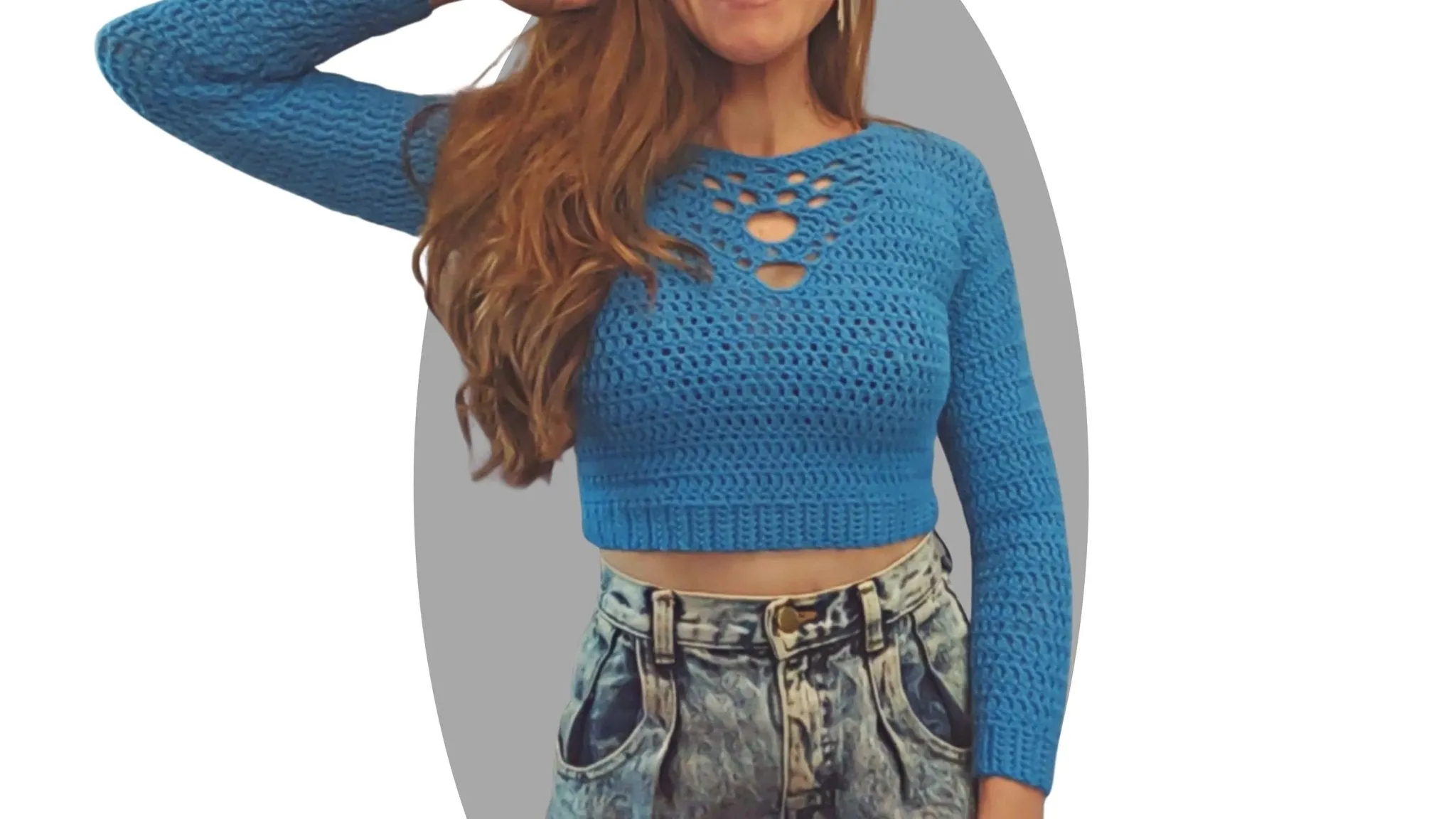 Crochet Sweater Pattern - Magnetic