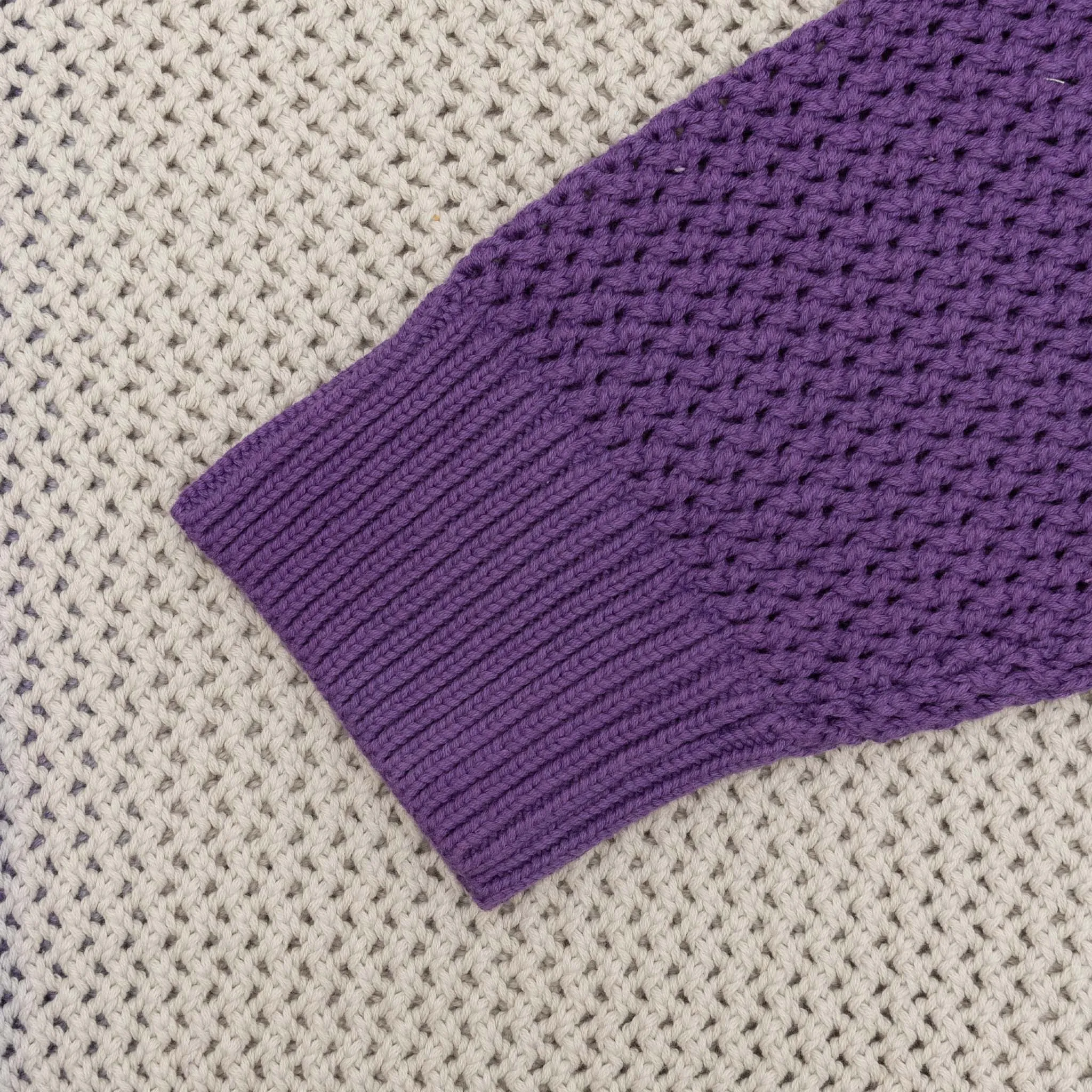 DYED LOOSE GUAGE SWEATER