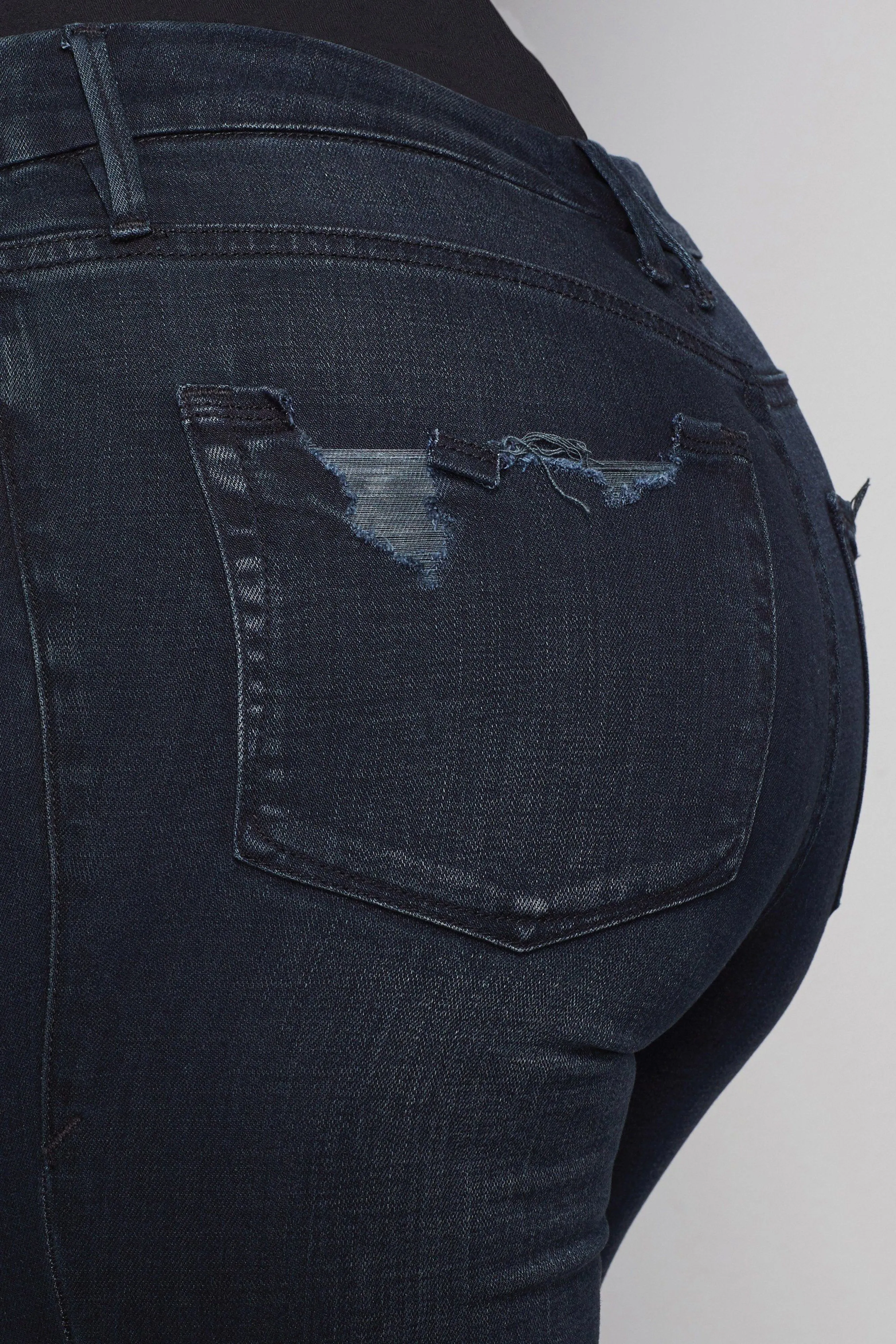 GOOD WAIST CROP | BLUE321