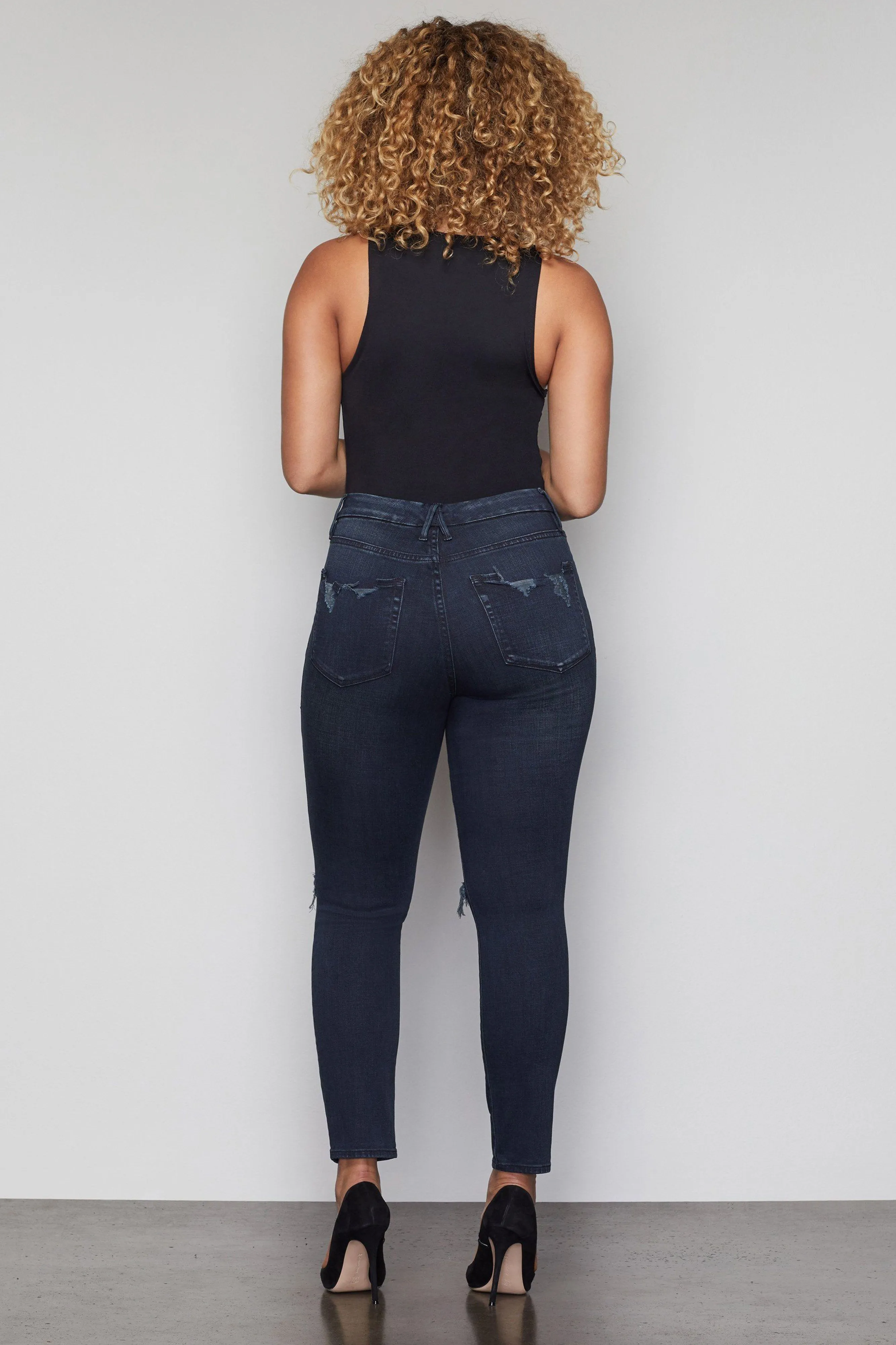 GOOD WAIST CROP | BLUE321