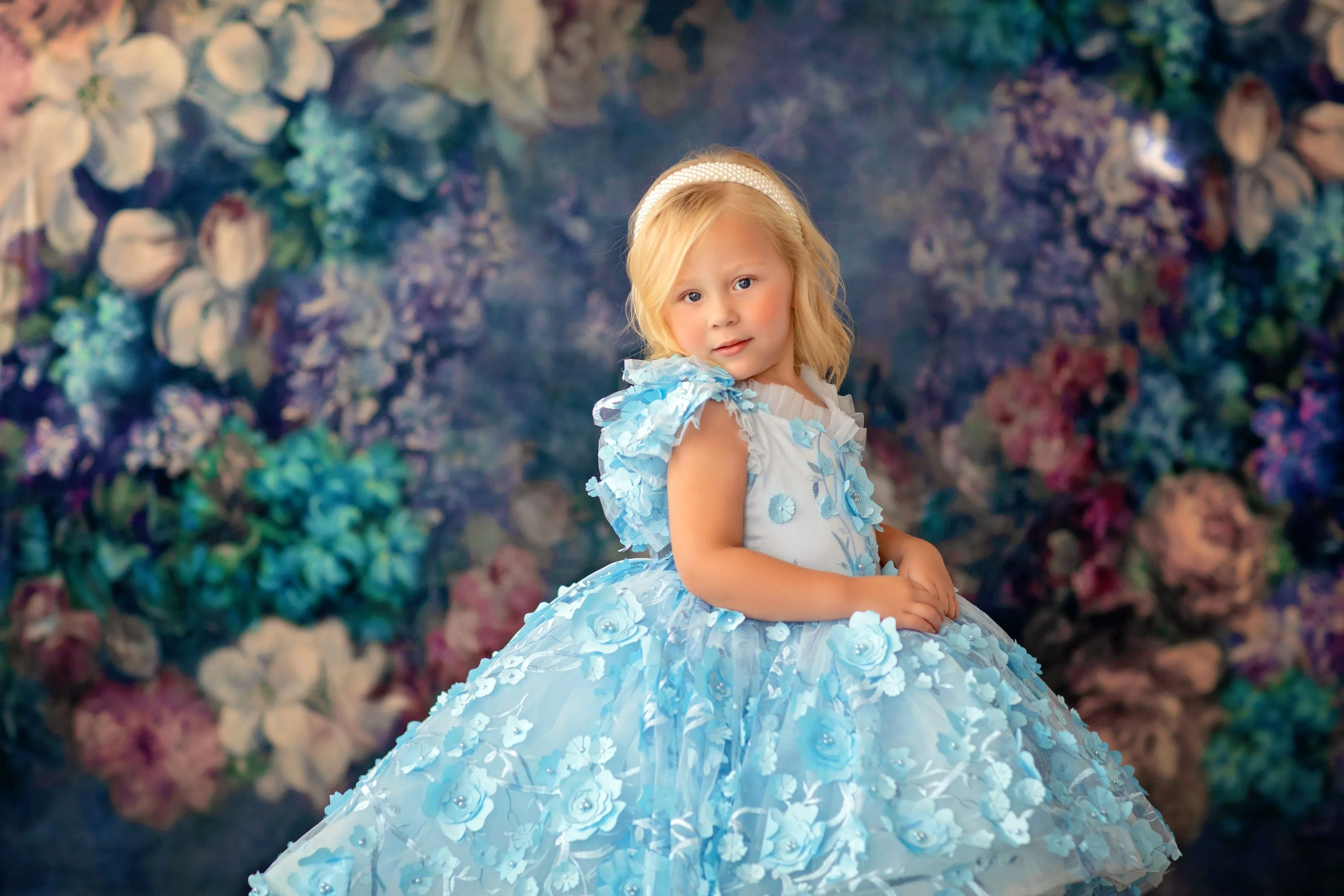 Guc- retired rental "April" - High Low Length Dress ( 2 Year - Petite 4 Year)