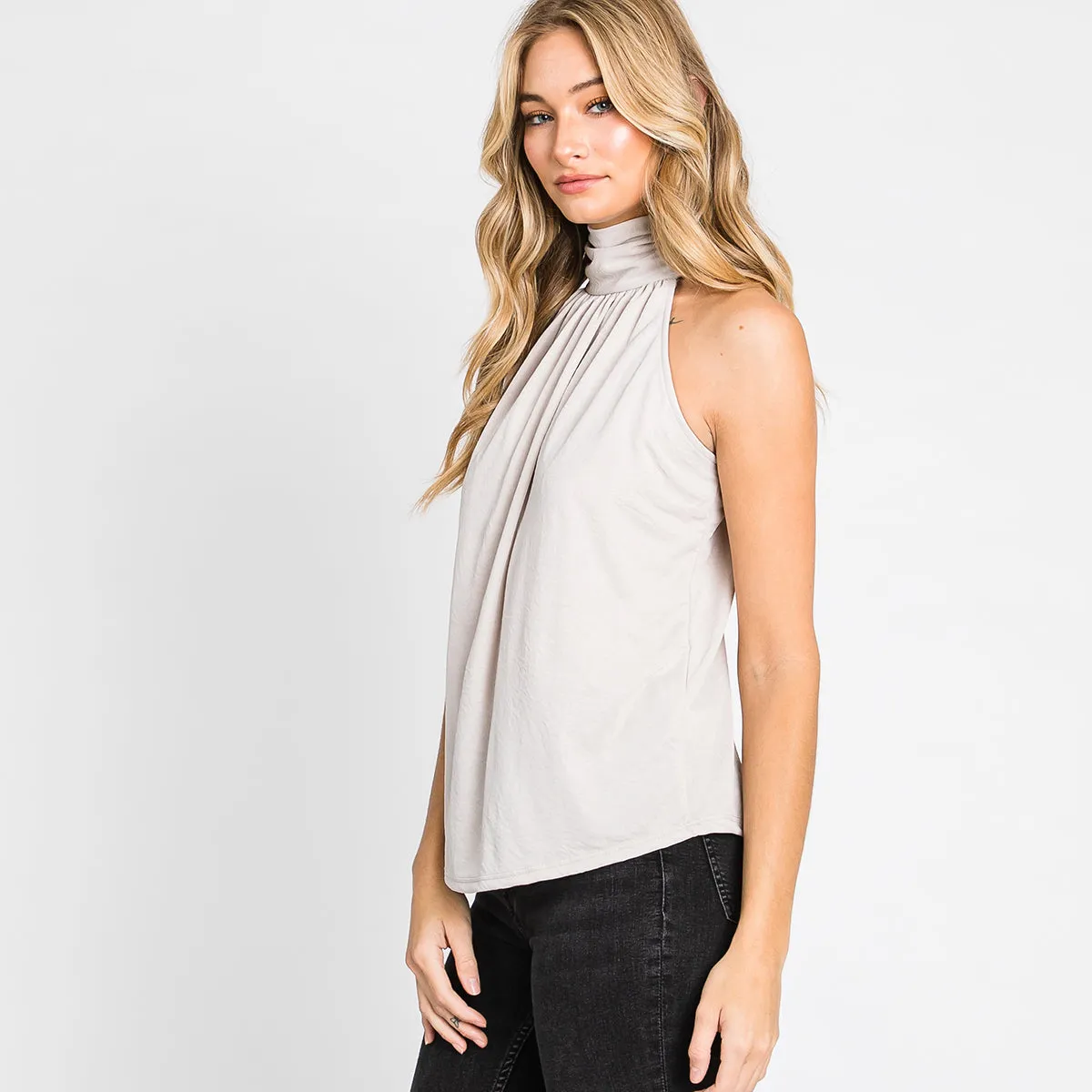 Halter Neckline Beauty Top