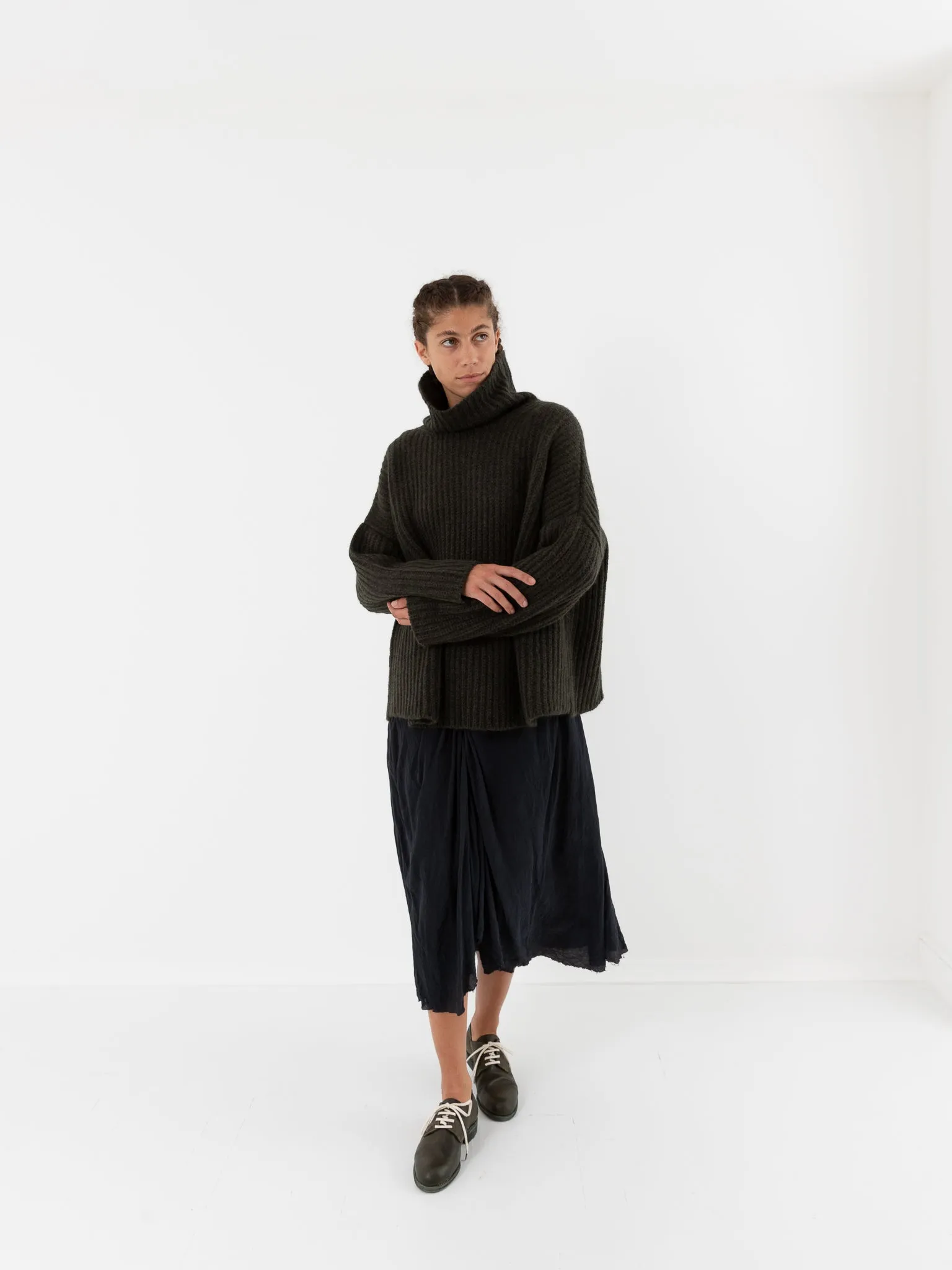 Hazel Brown Chunky Sweater