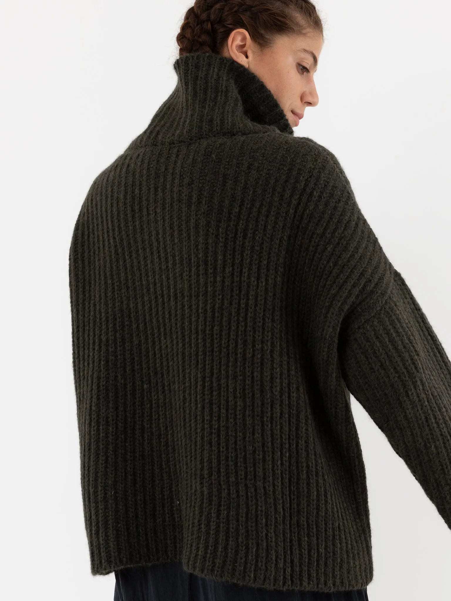 Hazel Brown Chunky Sweater
