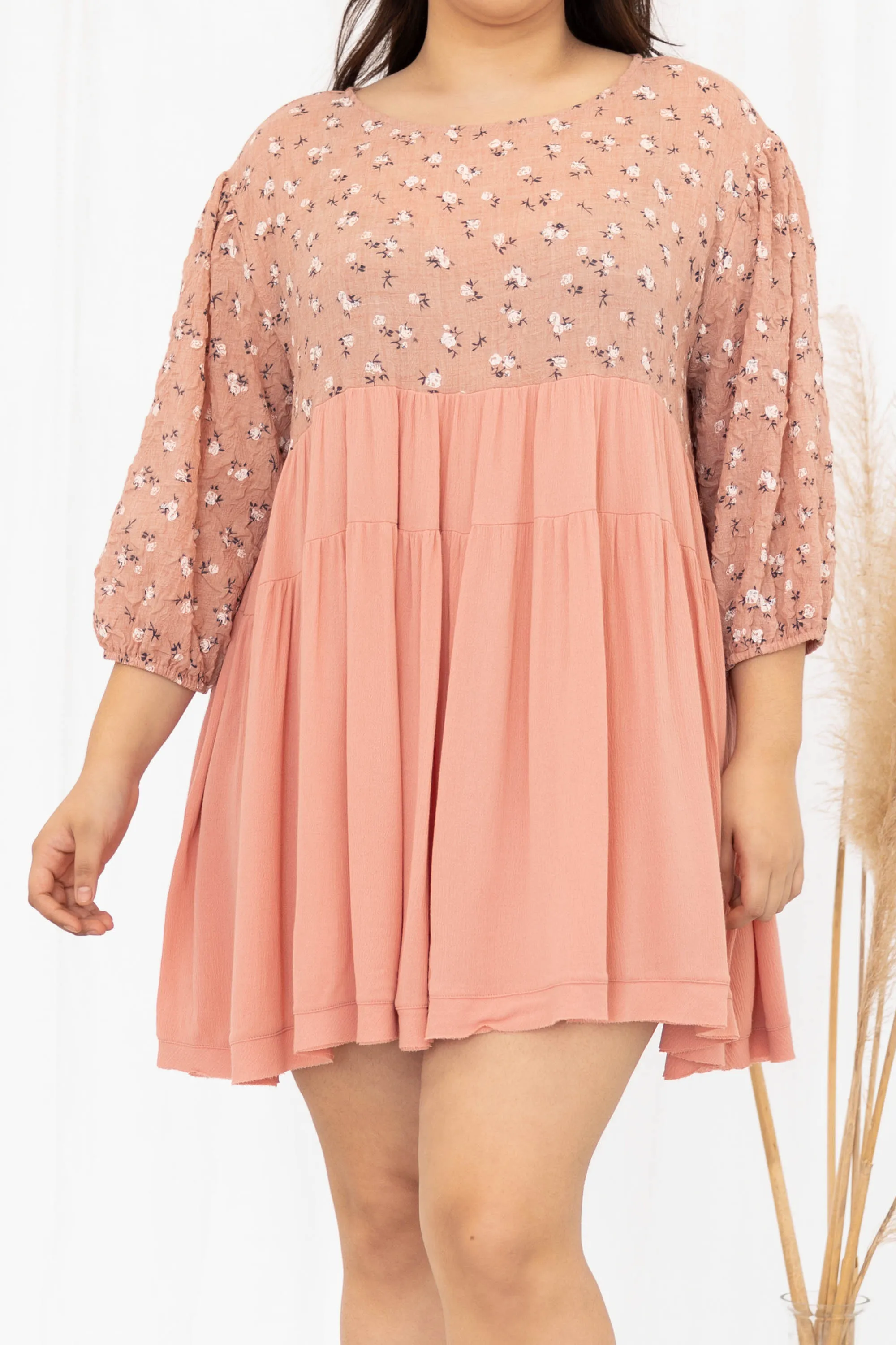 Heels and Good Feels Dress, Dusty Pink