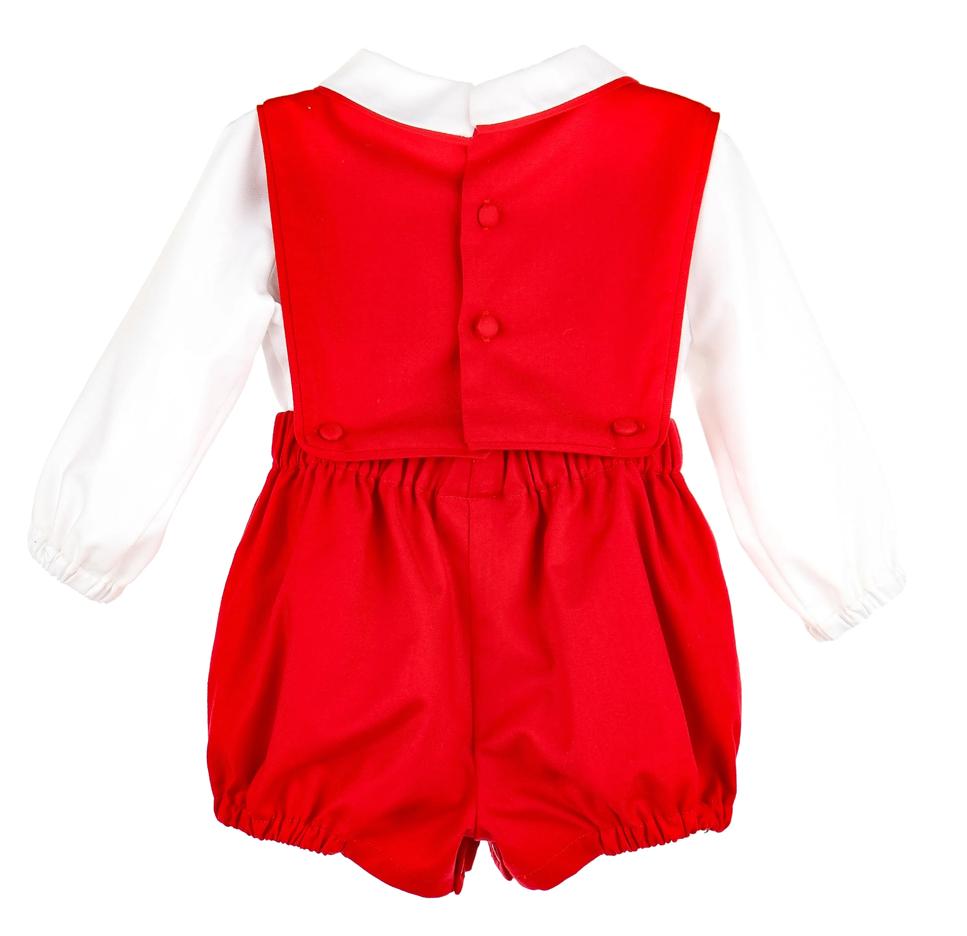 Holiday OG Overall Set in Red