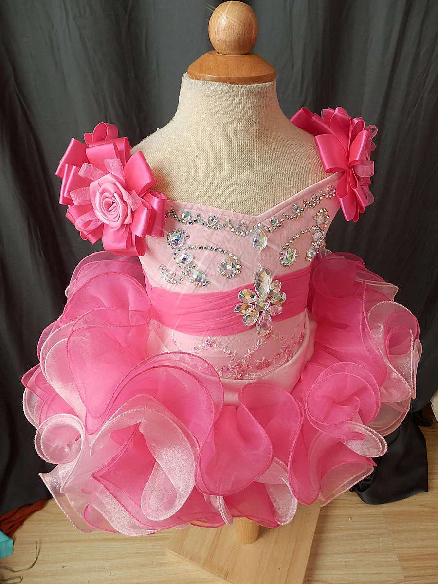 Infant/toddler/baby/children/kids/newborn Girl's Pageant Dress1-4T  G026-3