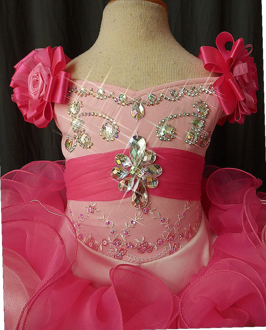 Infant/toddler/baby/children/kids/newborn Girl's Pageant Dress1-4T  G026-3