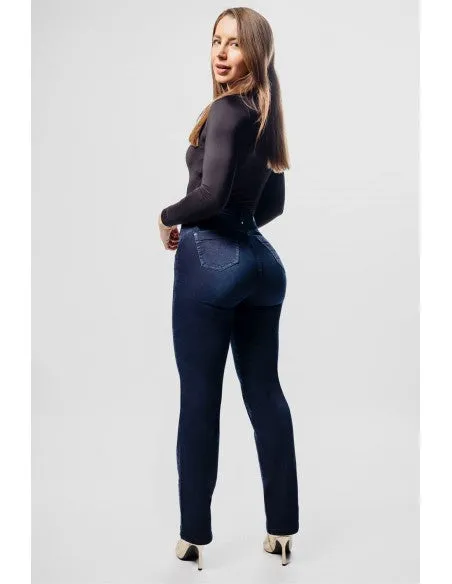 Jeans Mujer Recto 3614