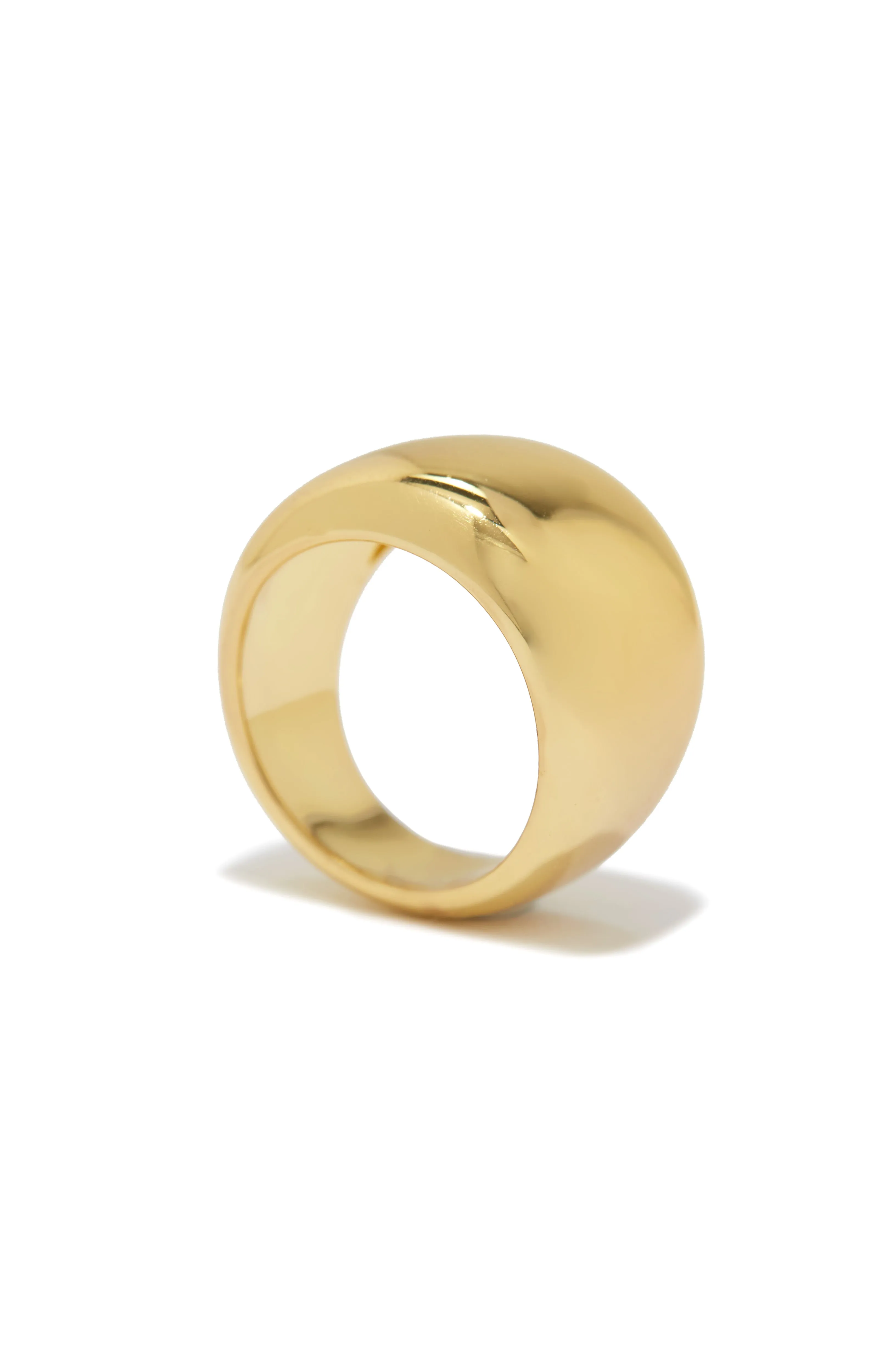 Jina Single Band Ring - Gold