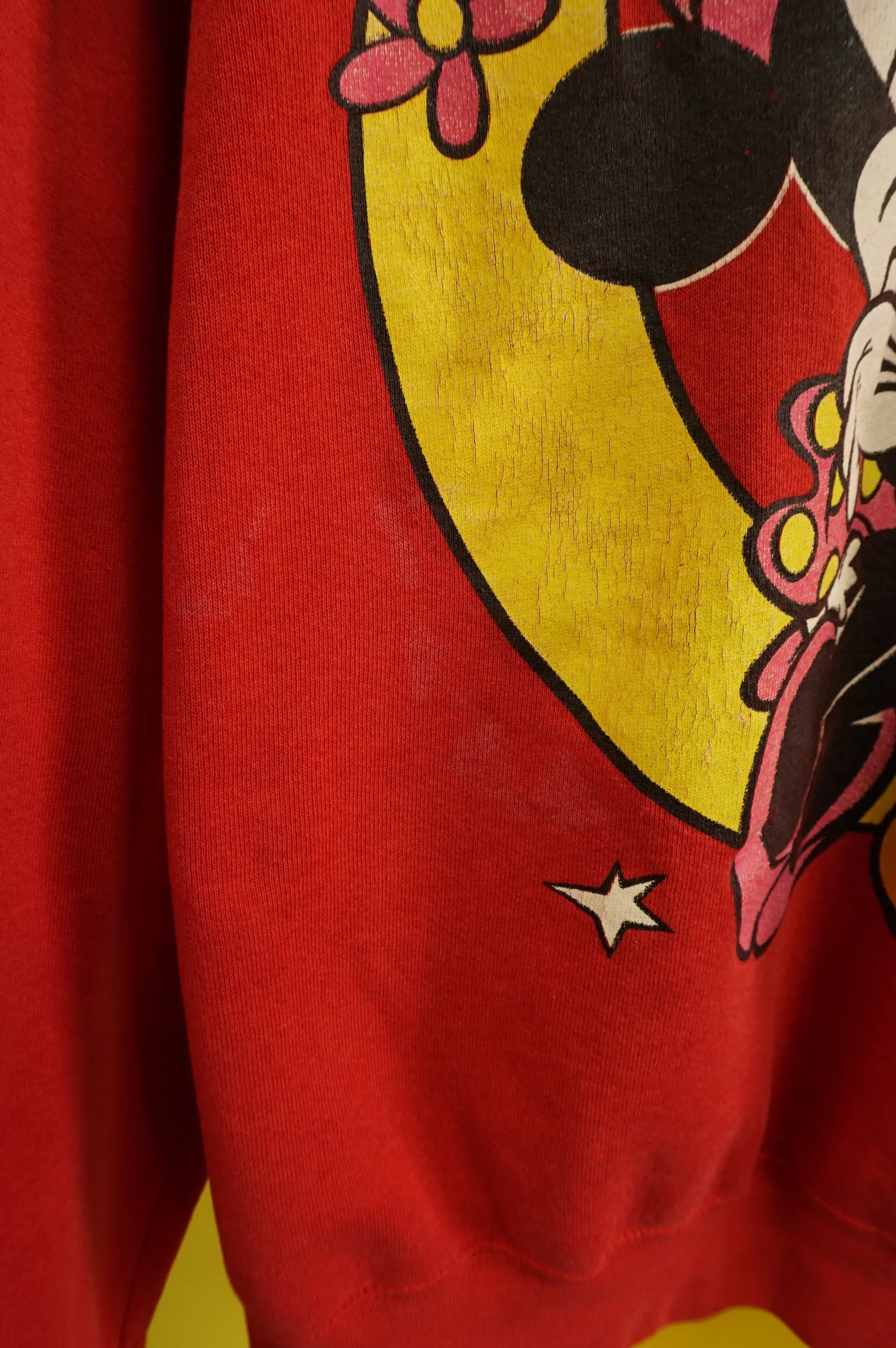 (L) Vtg Mickey & Minnie Crewneck