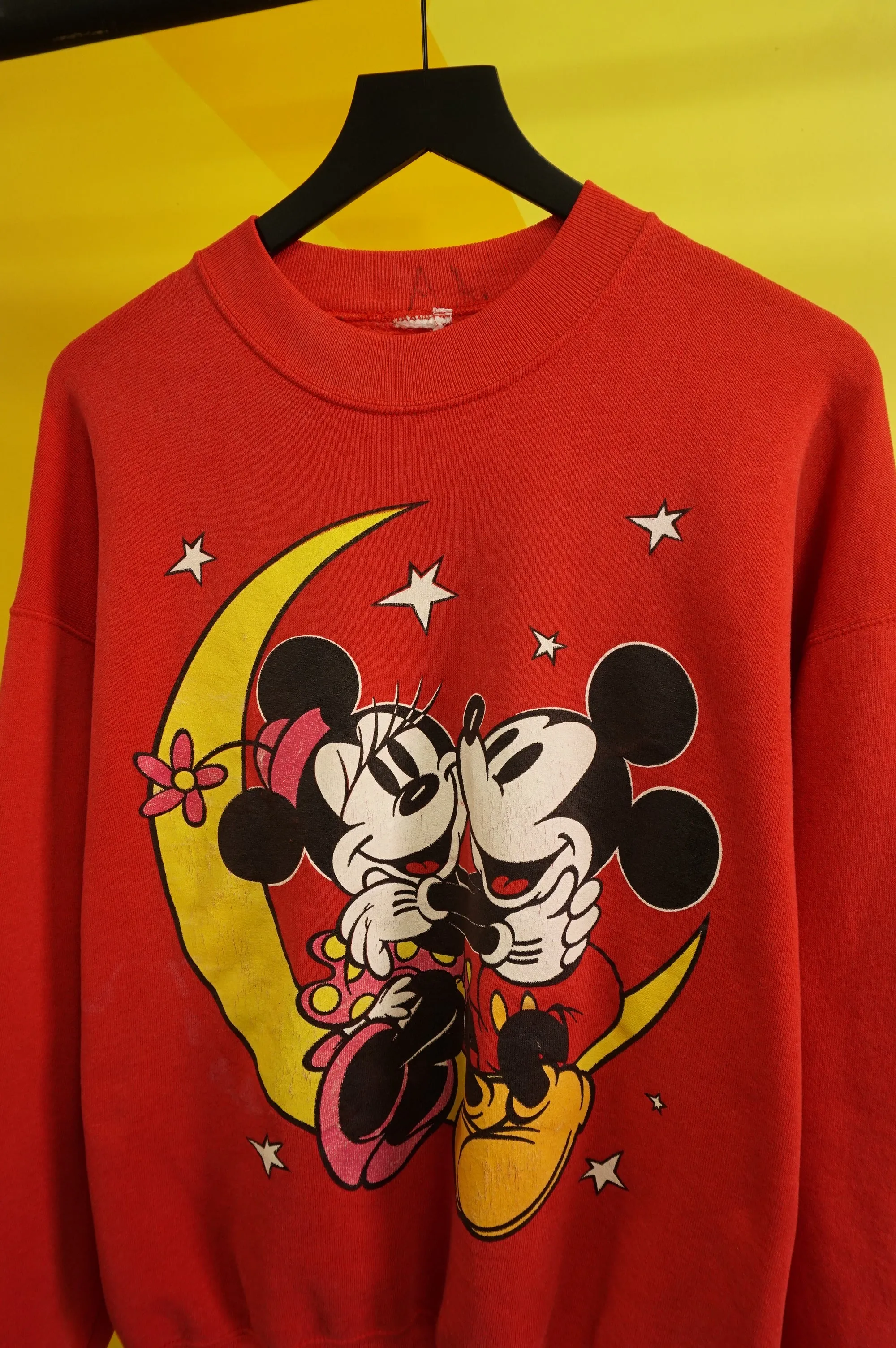(L) Vtg Mickey & Minnie Crewneck
