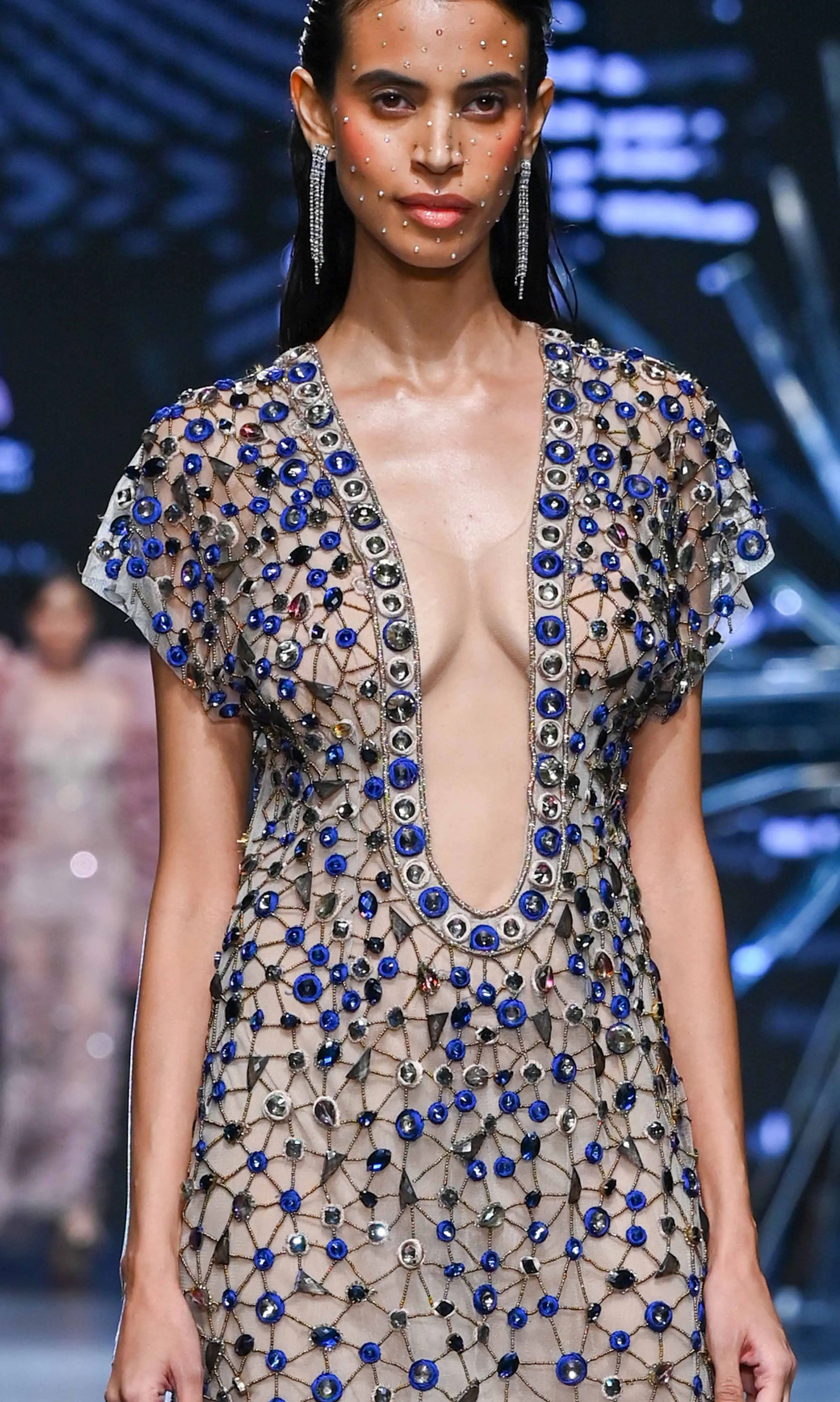 Lapis Crystal Dress
