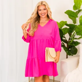 Love's Enchantment Dress, Fuchsia