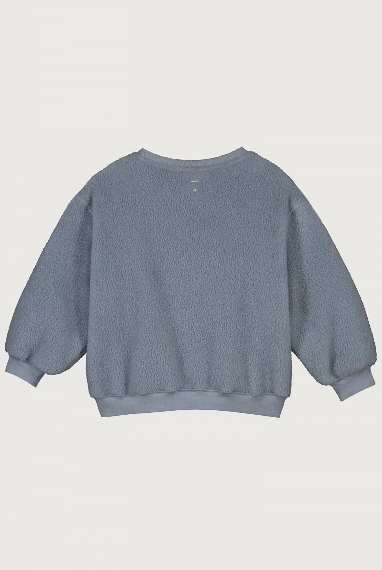 POP Teddy Dropped Shoulder Sweater | Stone Grey