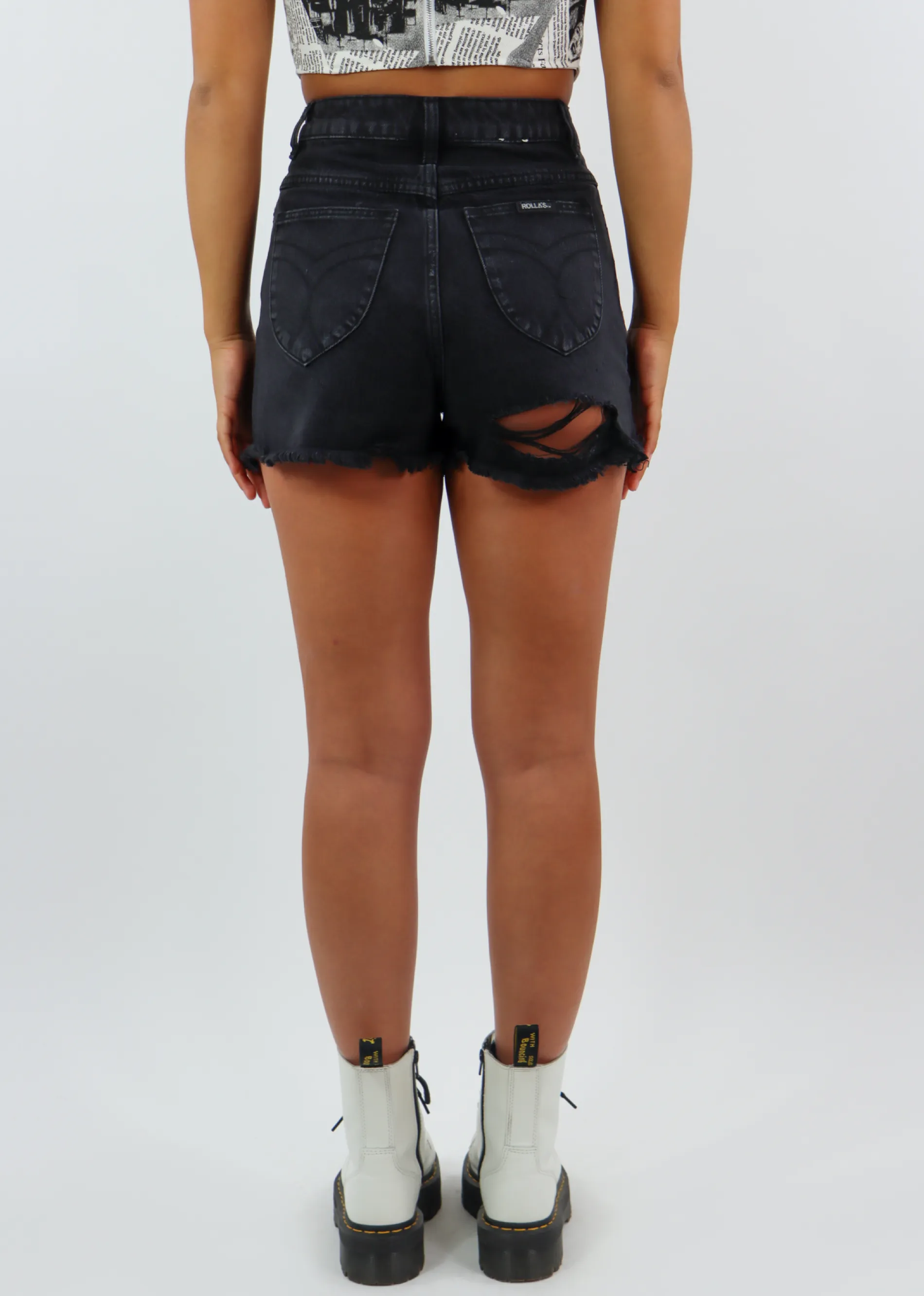 Rolla's Vamos A La Playa Jean Shorts ★ Black