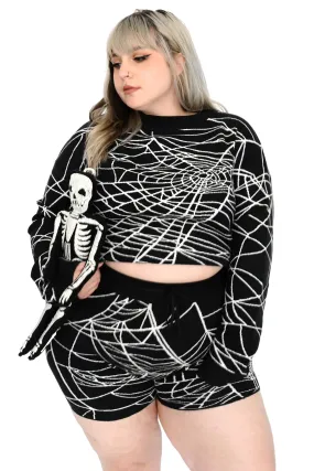 SAMPLE Cobweb Shorts - XS and 4X left! No restock! - FINAL SALE