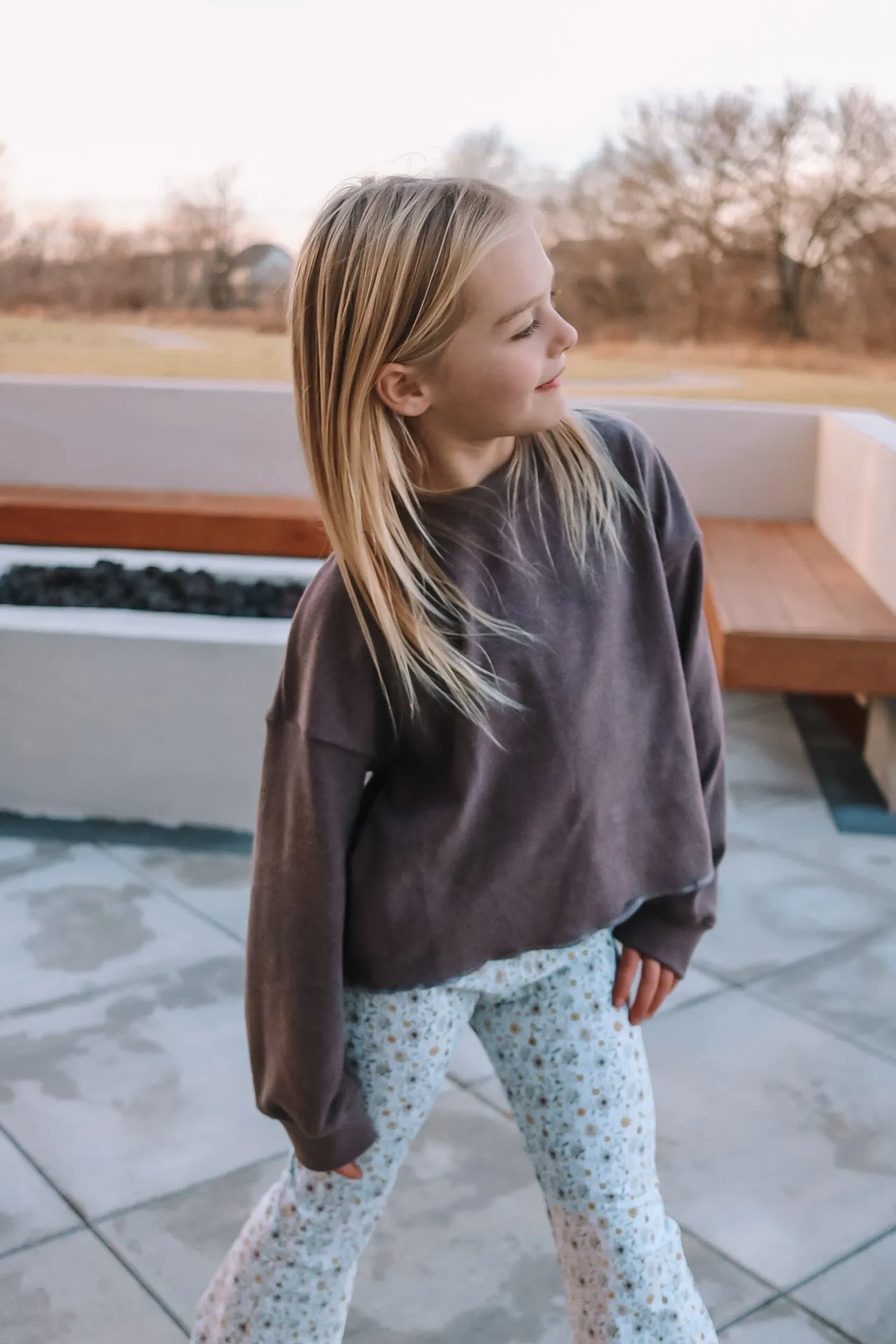 Taupe Fleece Sweater