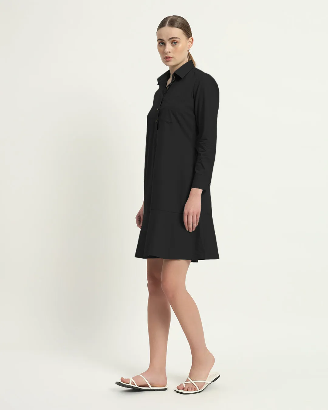 The Lyon Noir Cotton Dress