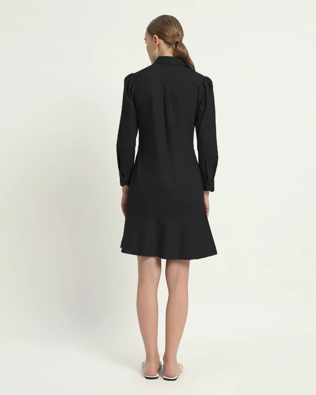 The Lyon Noir Cotton Dress