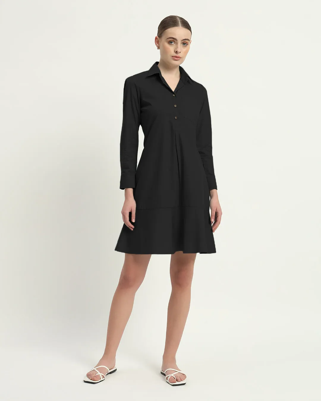 The Lyon Noir Cotton Dress