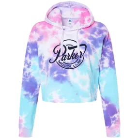 Tie Dyed Crop Hoodie