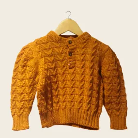 Toki Baby Cardigan | Handknitted, Eco-Friendly Wool, Soft & Stylish