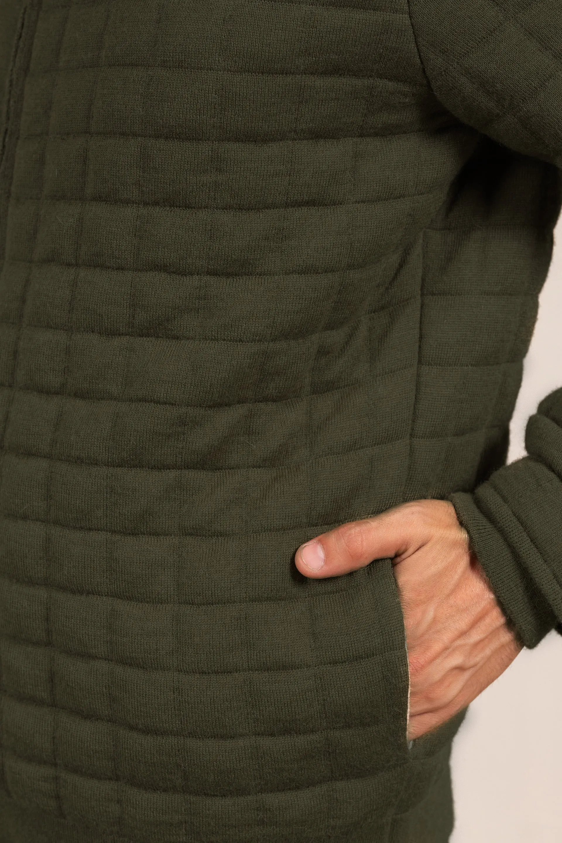 Usain Cardigan Baby Alpaca Color Green