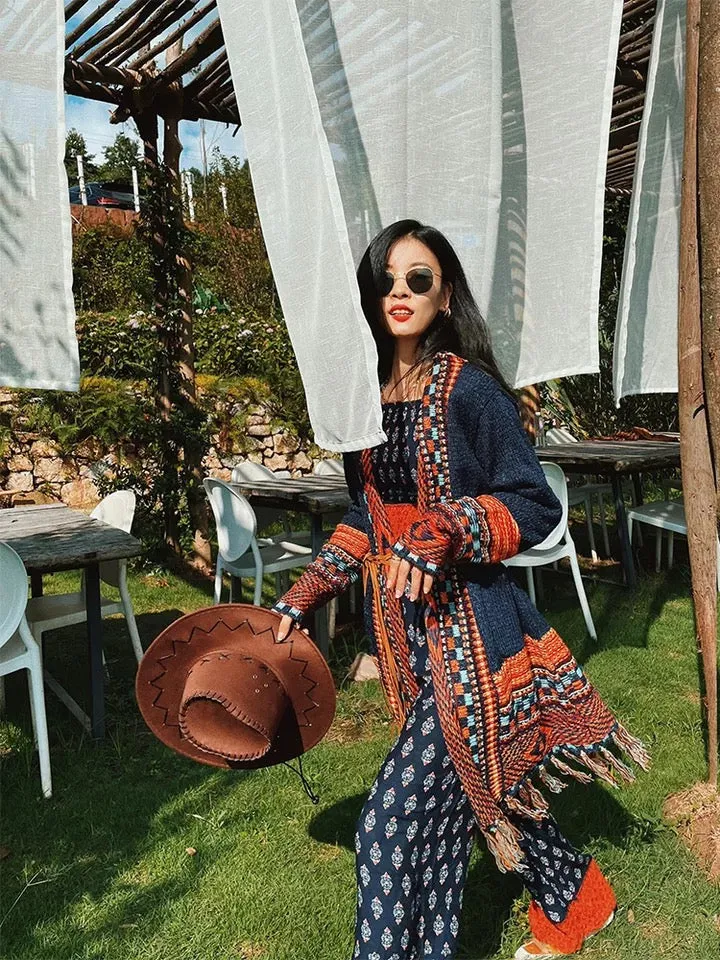 VANESSA ETHNIC CARDIGAN