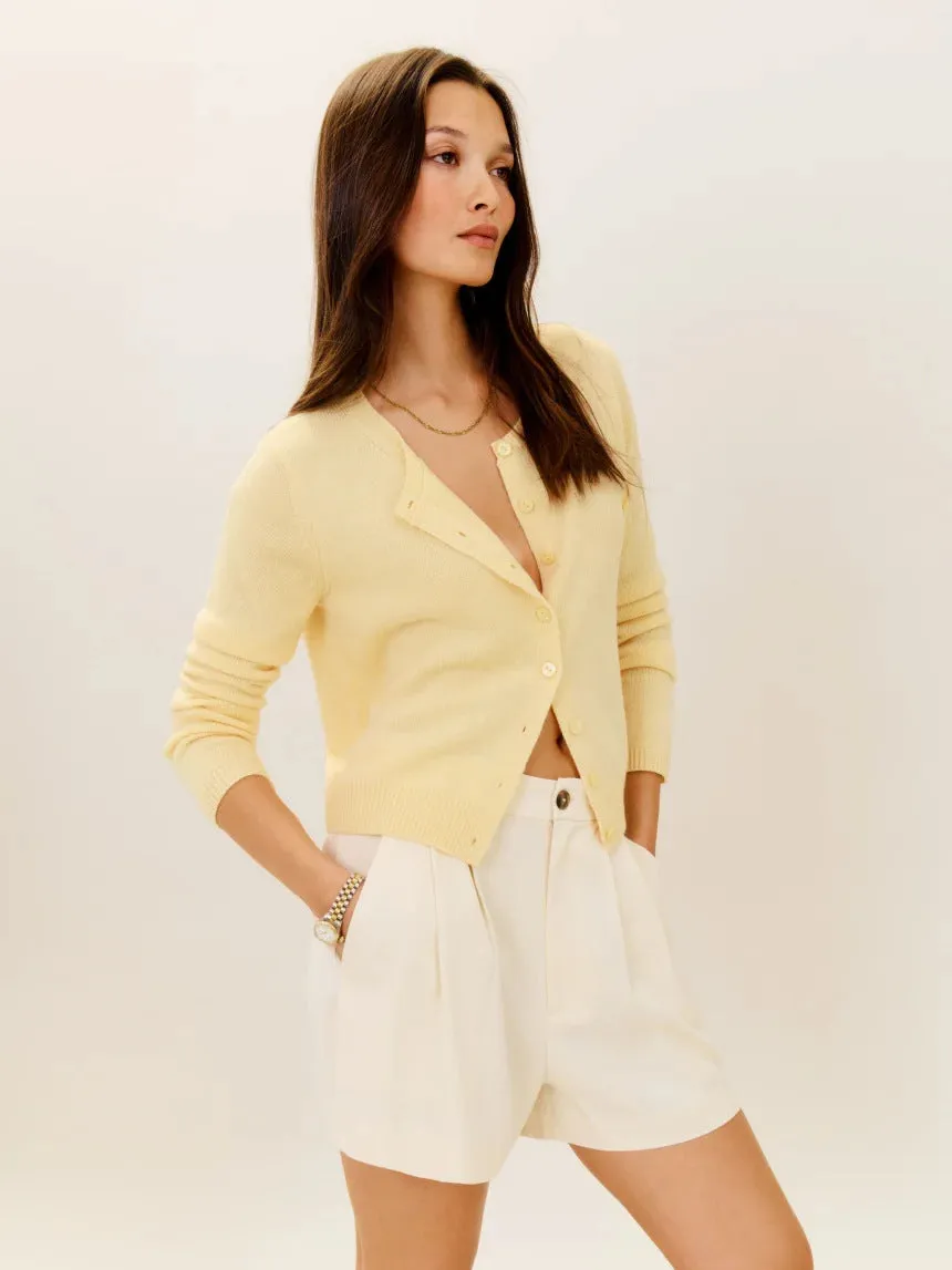 Women's Long-sleeved Knitted Cardigan Top Button